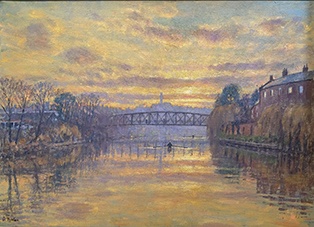 Greyfriars bridge, Sunset