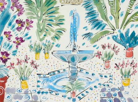 Jardin Majorelle, Fountain