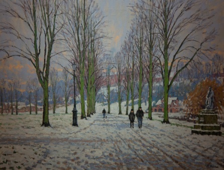The Quarry in The Snow