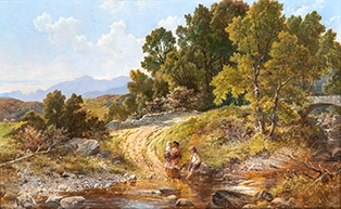 Wading in the River