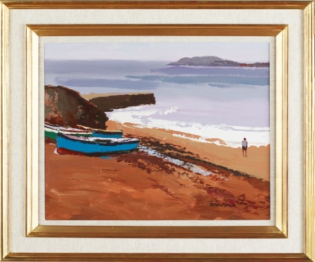 Figure on the Beach