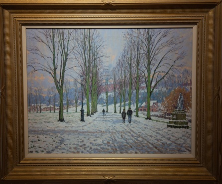 The Quarry in The Snow