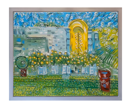 Citronniers at Chateau de St Loup