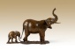 Elephant & Baby 