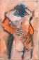 Embracing Couple