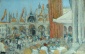 Terrasse de Cafe, La Place Saint - Marc